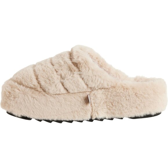 NEW Free People Made in Spain It’s A Vibe Cozy Platform Slippers Women 1125 3s2 - Picture 1 of 5